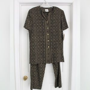Vintage Leslie Fay Pantsuit